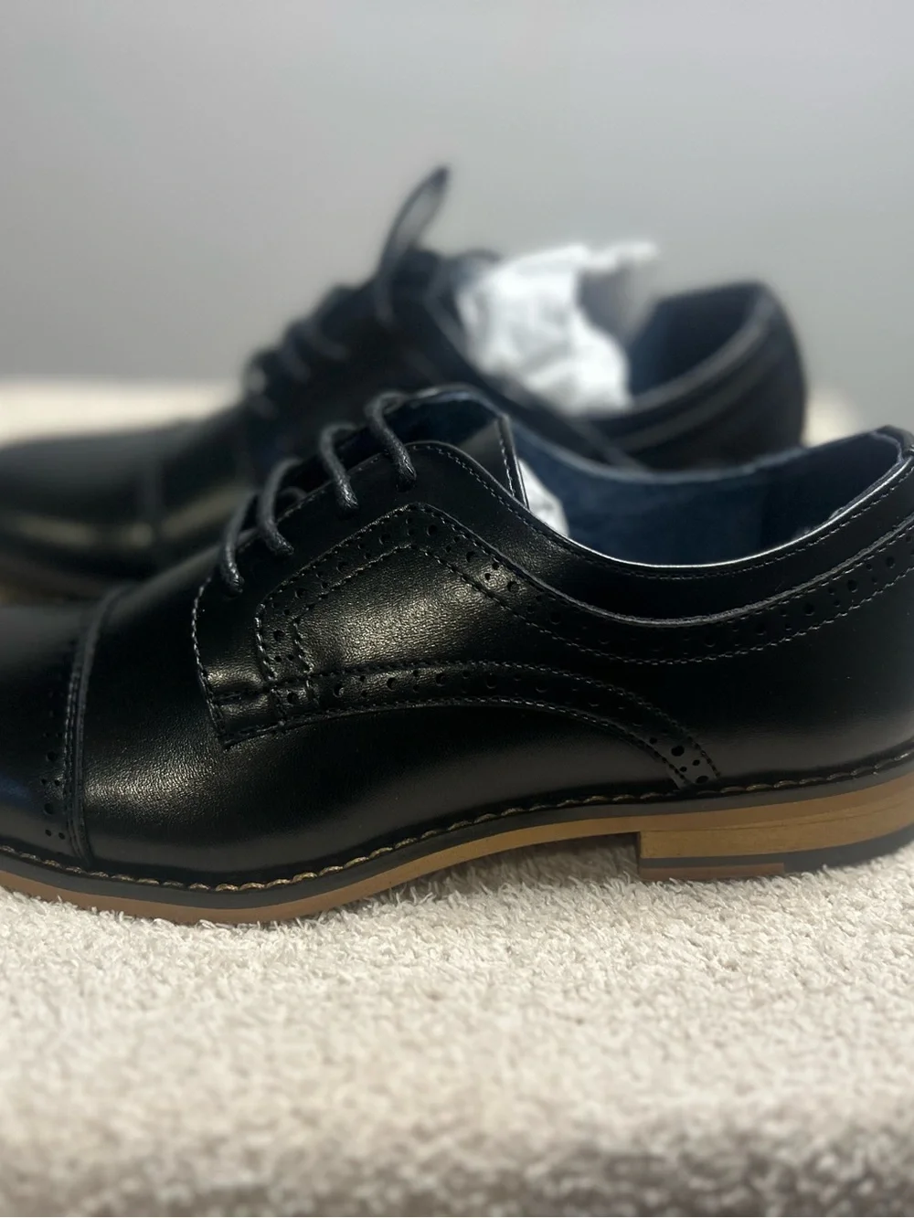 Bruno Marc Cap-Toe Oxford Dress Shoes